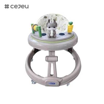 CJ-SM-519-1 Novo Andador Infantil para Bebê Empurrar com a Mão Andador de Bebê Multifuncional para Equilíbrio Infantil Andador Dobrável