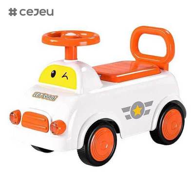 CJ-SL-608 Fábrica por atacado Scooter elétrico de 4 rodas Carros de brinquedo de plástico para crianças dirigirem Brinquedos de passeio de carro de balanço para bebês